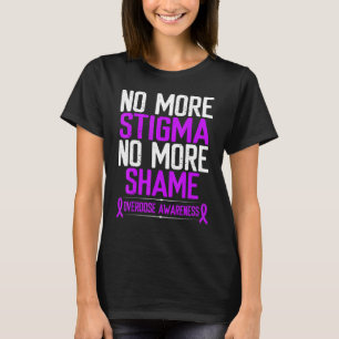 T-shirt Sensibilisation à la surdose Plus de Stigmatisatio