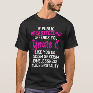 T-shirt Sensibilisation à l'allaitement maternel Lactation