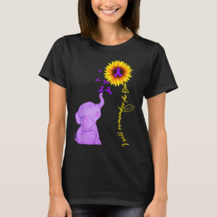 T-shirt Sensibilisation À L'Alzheimer Je Me Souviendrai De