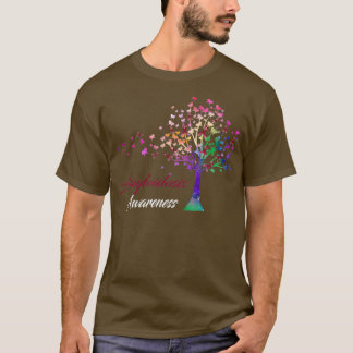 T-shirt Sensibilisation à l'amyloidose Soutien à l'arbre d