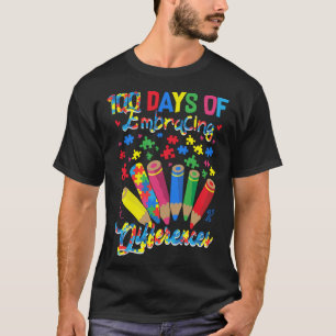 T-shirt Sensibilisation à l'autisme Accepter les différenc
