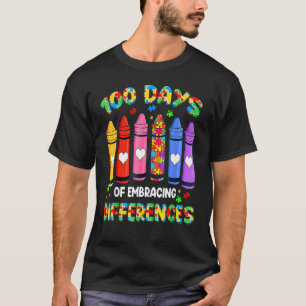 T-shirt Sensibilisation à l'autisme Accepter les différenc