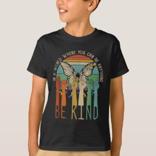 T-shirt Sensibilisation à l'autisme en langue des signes S