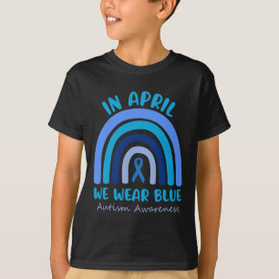 T-shirt Sensibilisation à l'autisme Femmes Enfants Accepta