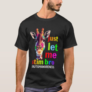 T-shirt Sensibilisation à l'autisme Girafeau Mignon Animal
