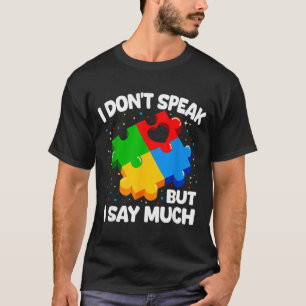 T-shirt Sensibilisation à l'autisme syndrome d'asperger pu