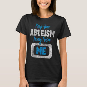 T-shirt Sensibilisation à l'élimination de la discriminati