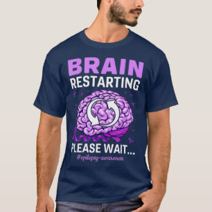 T-shirt Sensibilisation à l'épilepsie Drôle Cerveau Redéma