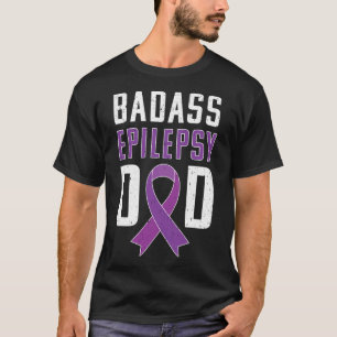 T-shirt Sensibilisation à l'épilepsie Épilepsie Papa Ribbo