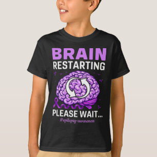 T-shirt Sensibilisation à l'épilepsie Funny Cerveau redéma