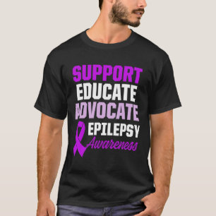 T-shirt Sensibilisation à l'épilepsie Guerrier épileptique