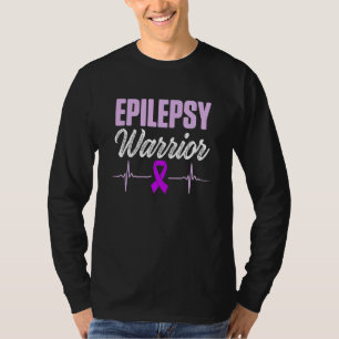 T-shirt Sensibilisation à l'épilepsie Survivant du guerrie