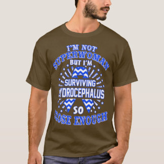 T-shirt Sensibilisation À L'Hydrocéphalie Je Ne Suis Pas S
