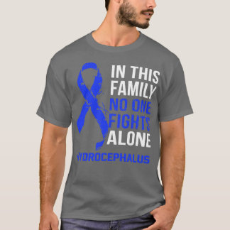 T-shirt Sensibilisation à l'hydrocéphalie Personne ne comb