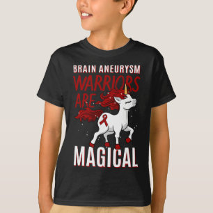 T-shirt Sensibilisation à l'neurysme cérébral Unicorn Supp