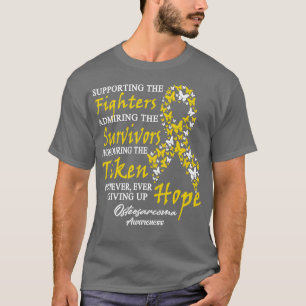 T-shirt Sensibilisation À L'Ostéosarcome En Faveur Des Com