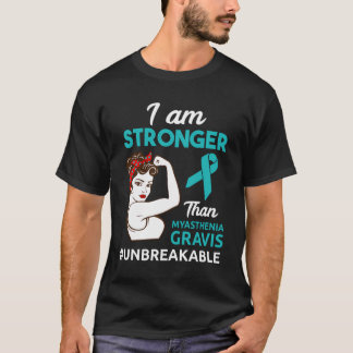 T-shirt Sensibilisation à Myasthenia Gravis