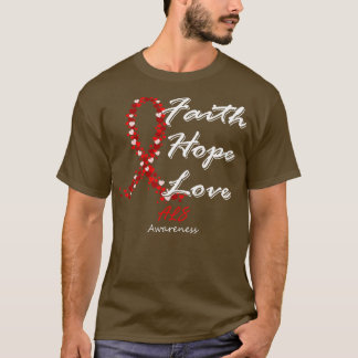 T-shirt Sensibilisation ALS Foi Espérer Amour Dans Cette F