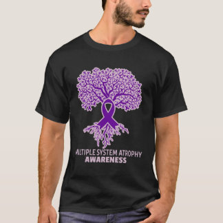 T-shirt Sensibilisation Atrophie de plusieurs systèmes