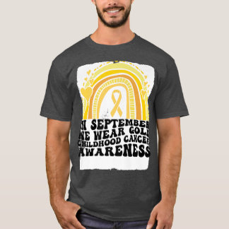 T-shirt Sensibilisation au cancer chez les enfants En Sept