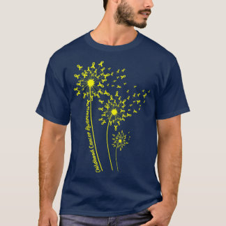 T-shirt Sensibilisation au cancer chez les enfants Lutte c