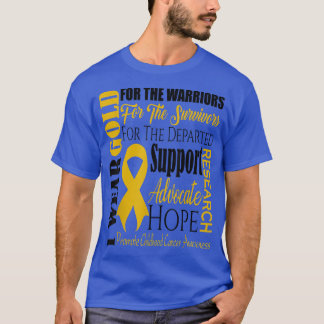 T-shirt Sensibilisation au cancer chez les enfants T Chemi