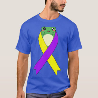 T-shirt Sensibilisation au cancer de la vessie Kawaii Frog