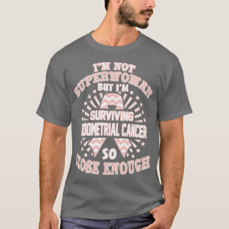 T-shirt Sensibilisation Au Cancer De L'Endomère Je Ne Suis