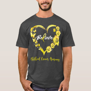 T-shirt Sensibilisation au cancer de l'enfant Bouteille ca