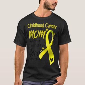 T-shirt Sensibilisation au cancer de l'enfant Cancer de l'