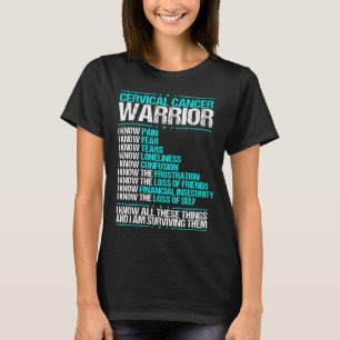 T-shirt Sensibilisation au cancer du col de l'utérus Je c