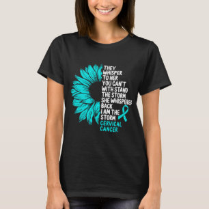 T-shirt Sensibilisation au cancer du col de l'utérus Ruba