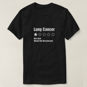 T-shirt Sensibilisation Au Cancer Du Poumon Très Mauvaise 
