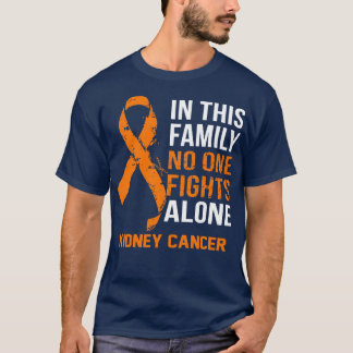 T-shirt Sensibilisation au cancer du rein Personne ne se b