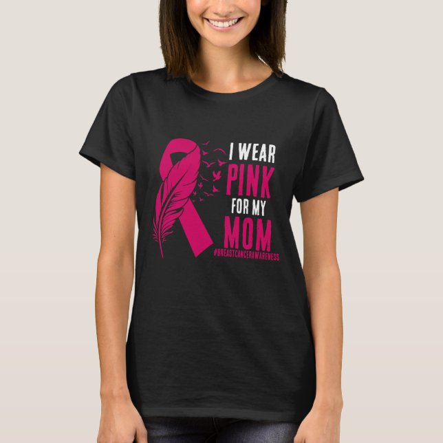 T-shirt Sensibilisation au cancer du sein (Devant)