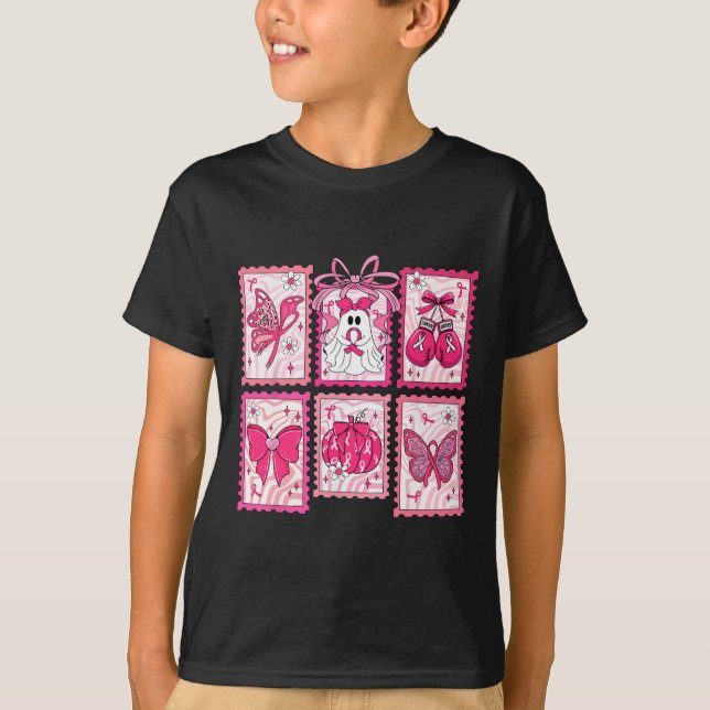 T-shirt Sensibilisation au cancer du sein Coquette de la c (Devant)