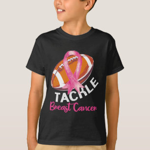 T-shirt Sensibilisation au cancer du sein de football pour