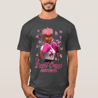 T-shirt Sensibilisation Au Cancer Du Sein En Octobre Nous