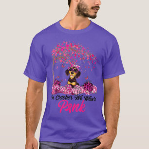 T-shirt Sensibilisation Au Cancer Du Sein En Octobre Nous