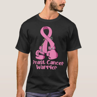 T-shirt Sensibilisation au cancer du sein Gants en boîte r