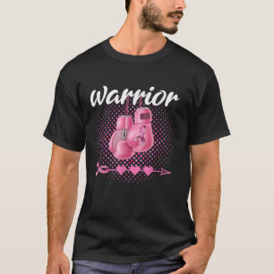 T-shirt Sensibilisation au cancer du sein Gants en boîte r