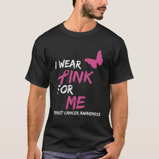 T-shirt Sensibilisation au cancer du sein Je porte K pour