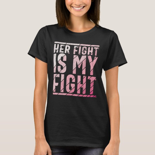 T-shirt Sensibilisation au cancer du sein mère fille soeur (Devant)