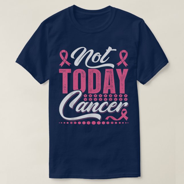 T-shirt Sensibilisation au cancer du sein Ruban rose Pas a (Design devant)