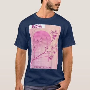 T-shirt Sensibilisation au cancer du sein Sakura Cerry Blo
