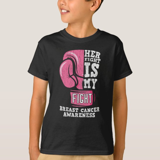 T-shirt Sensibilisation au cancer du sein Soutien aux amis (Devant)