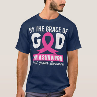 T-shirt Sensibilisation au cancer du seinDieux Survivant R
