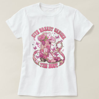 T-shirt Sensibilisation au cancer Nous Portons Rose