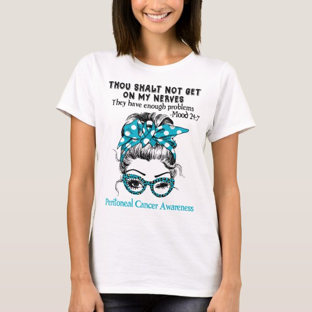 T-shirt Sensibilisation au cancer péritonéal Cadeaux de so (Devant)