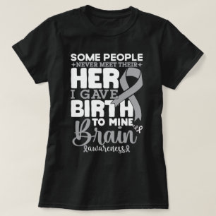 T-shirt Sensibilisation au cerveau Certaines personnes ne 